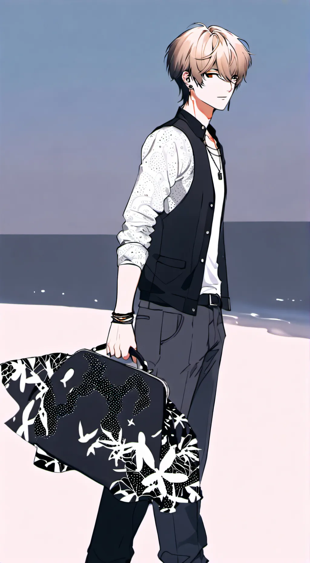 ai character: lucas😳🥰 background