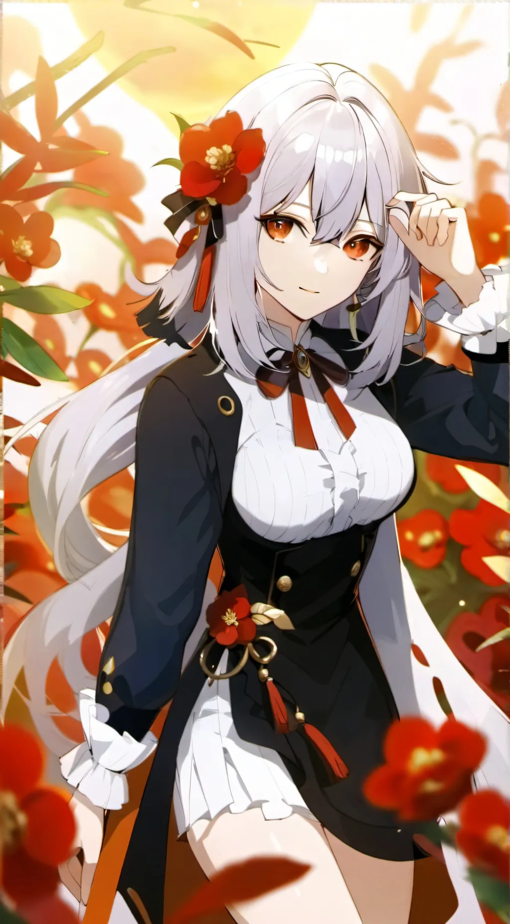 ai character: Luna background