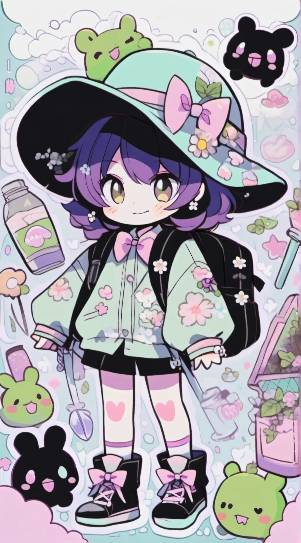 ai character: {UZI DOORMAN} background