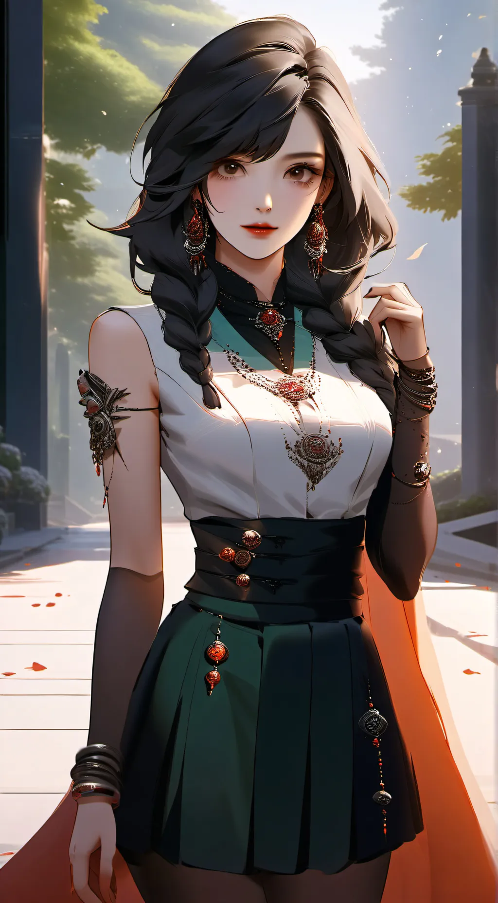 ai character: kanae background