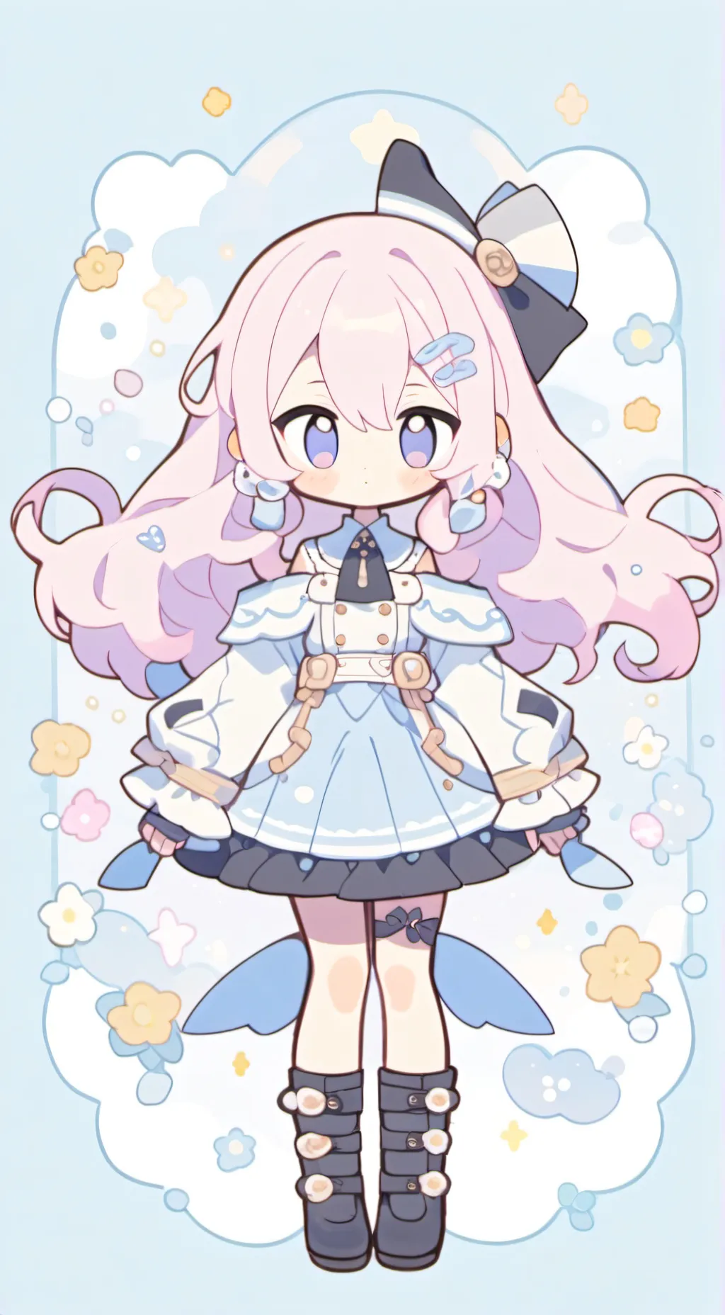 ai character: 🍥♡Luna♥︎💞 background