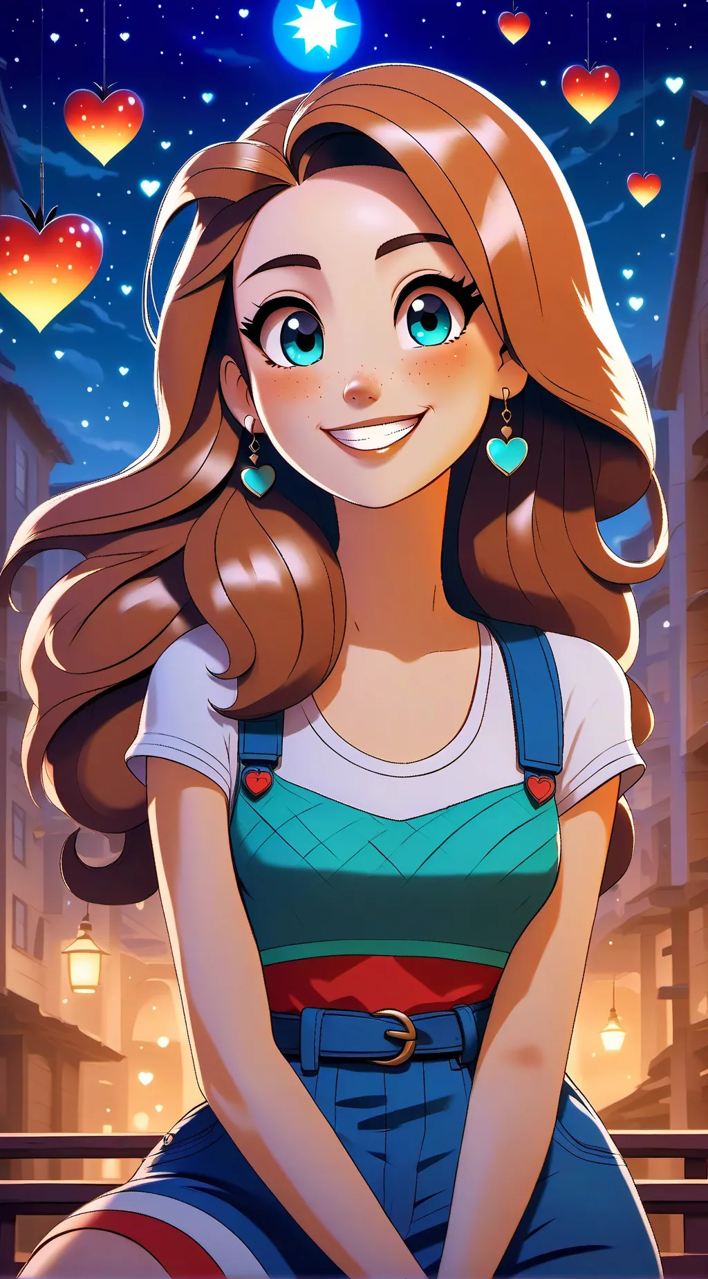 ai character: Melody  background