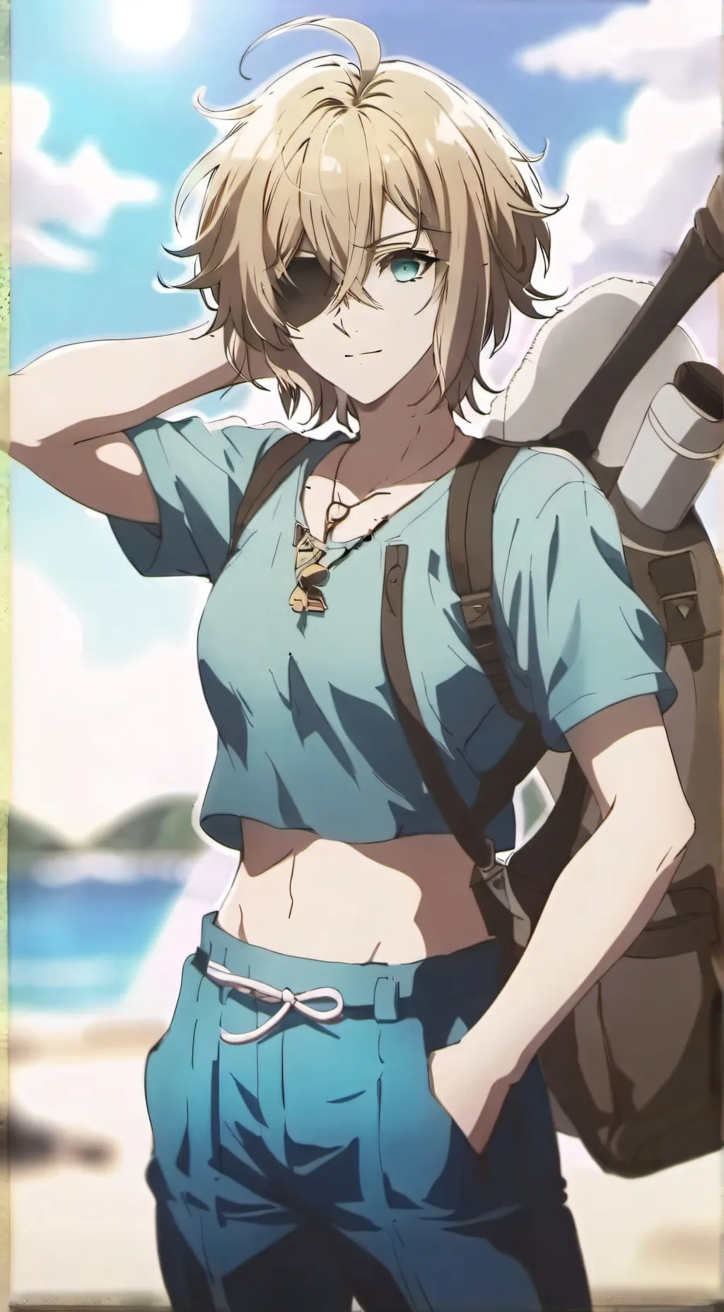 ai character: Kiara background