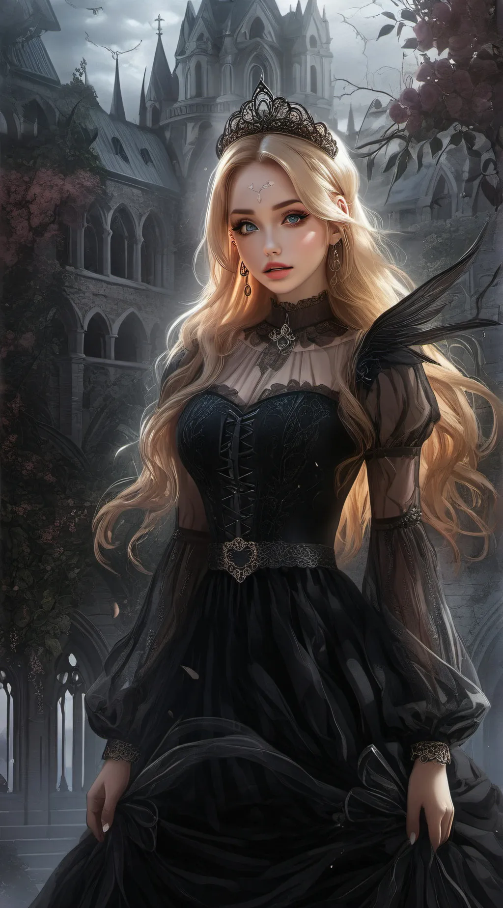 ai character: Becca background