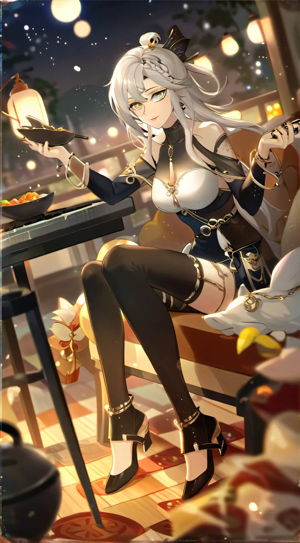 ai character: Ани background