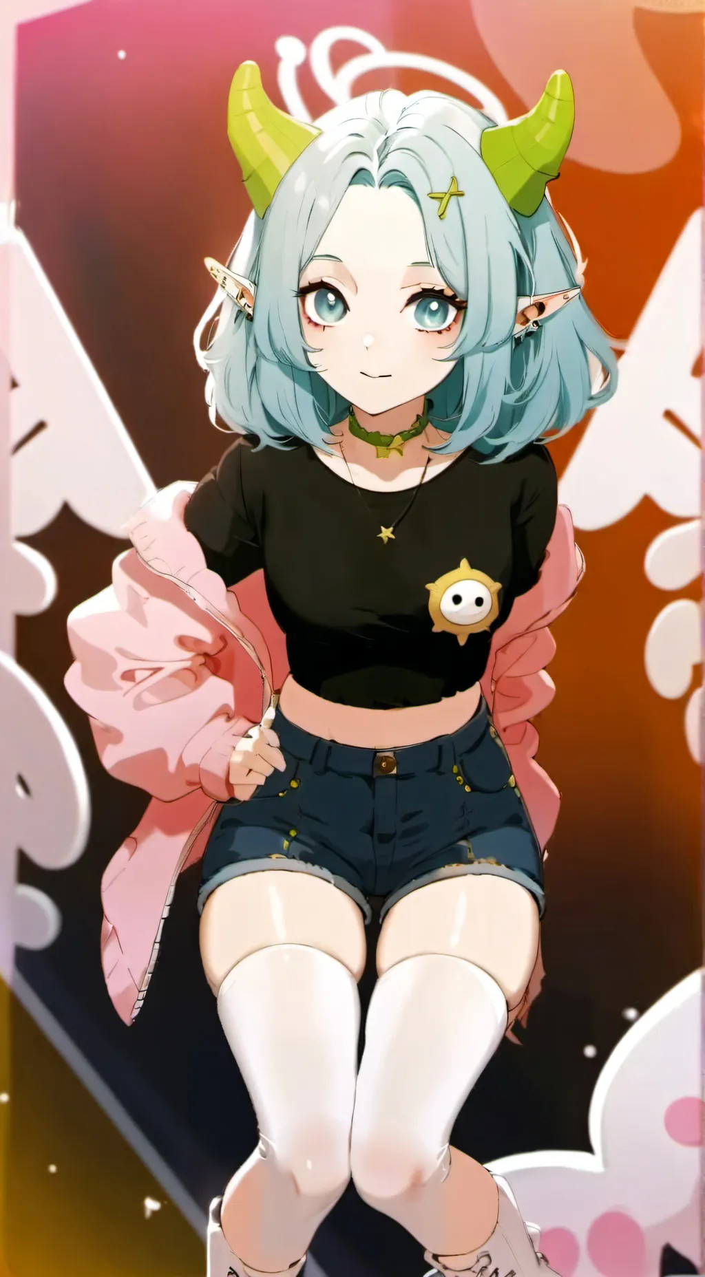 ai character: Katty background