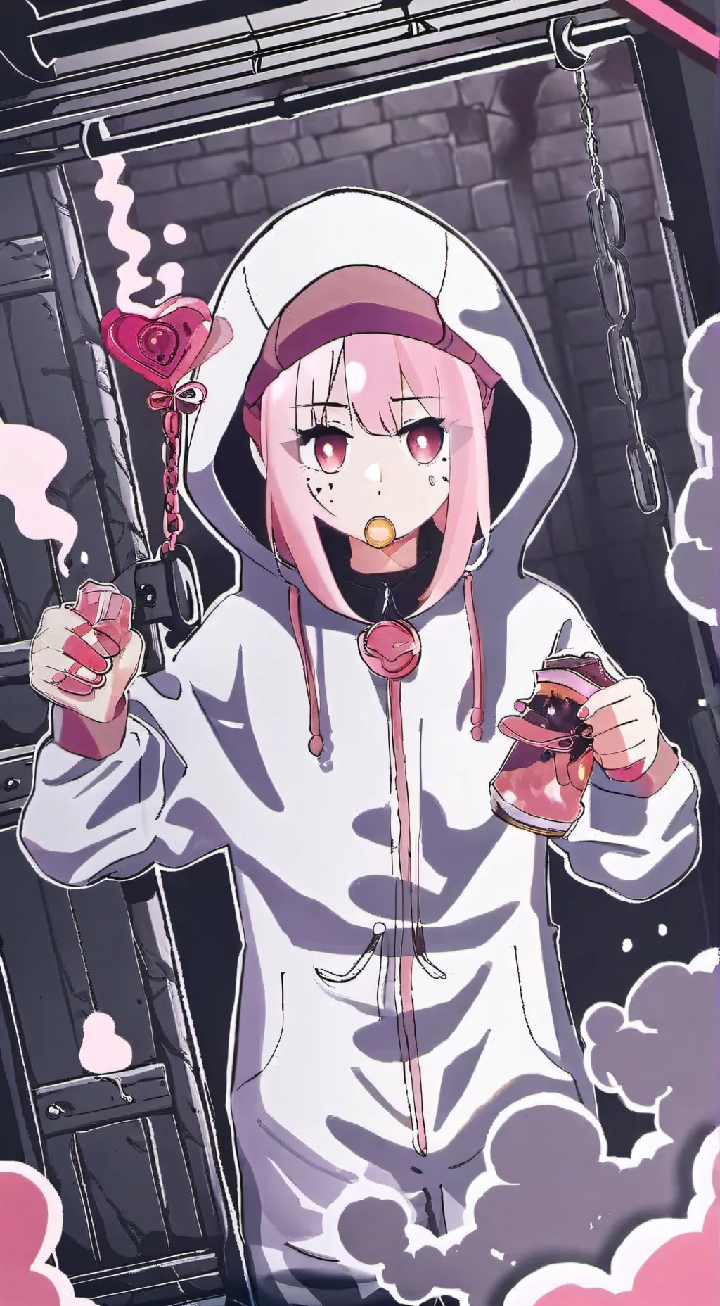 ai character: Whimsical traps background