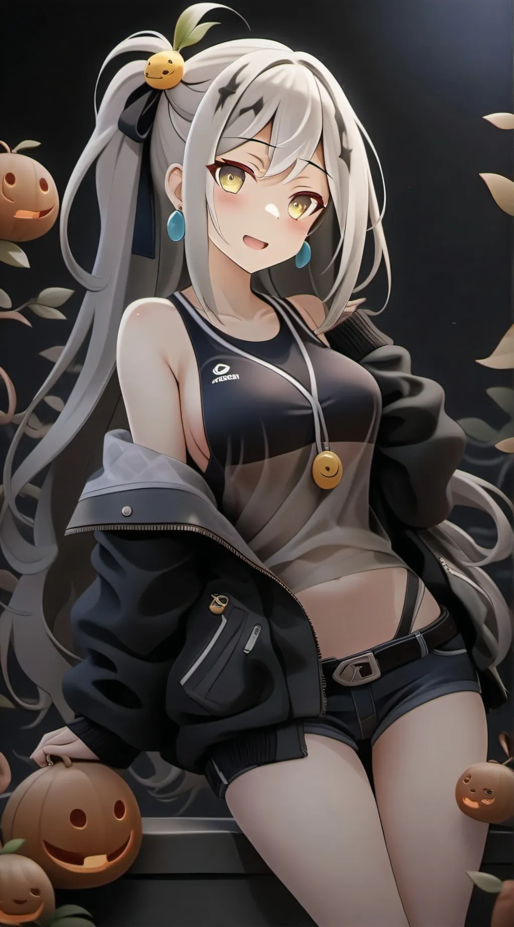 ai character: Luna  background