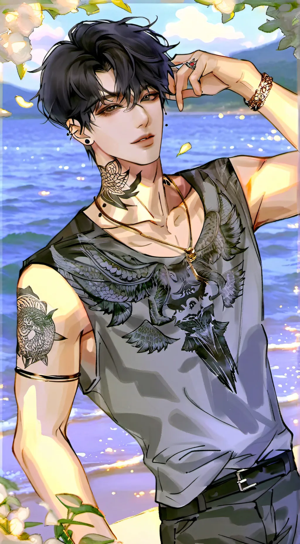 ai character: aden background