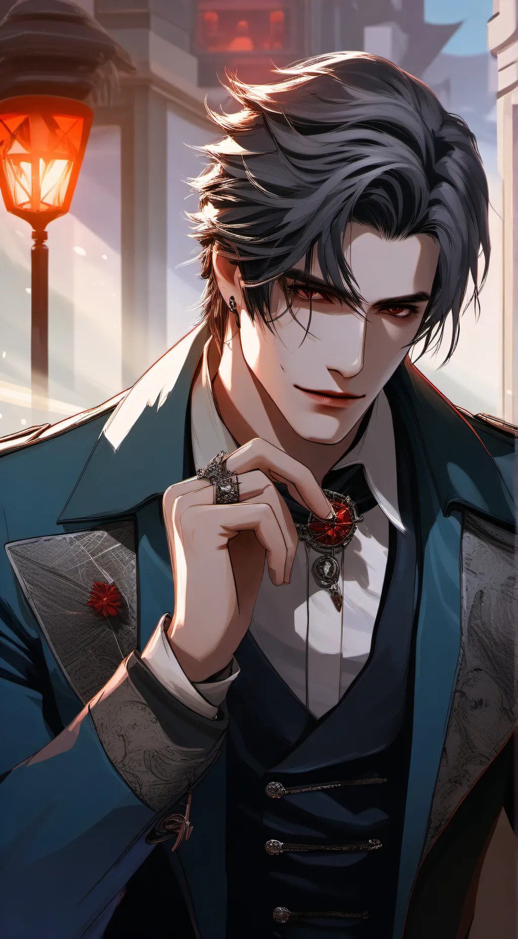 ai character: Leonard  background