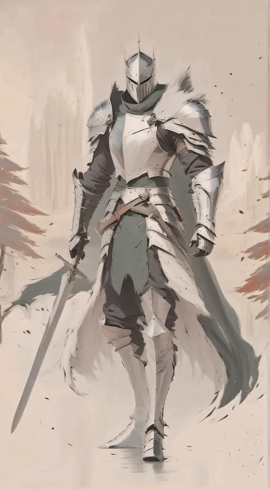 ai character: A noble Knight background