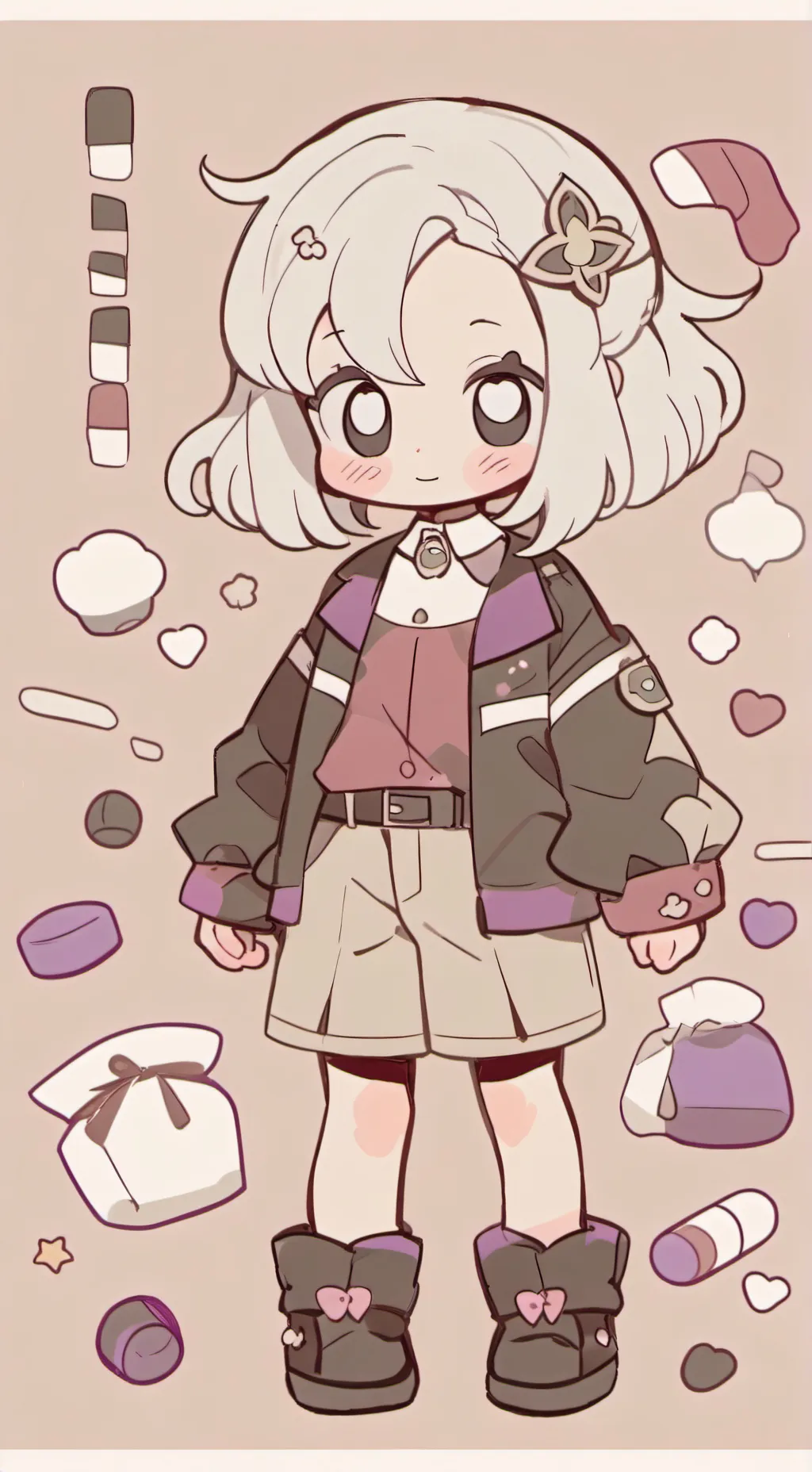 ai character: mha background