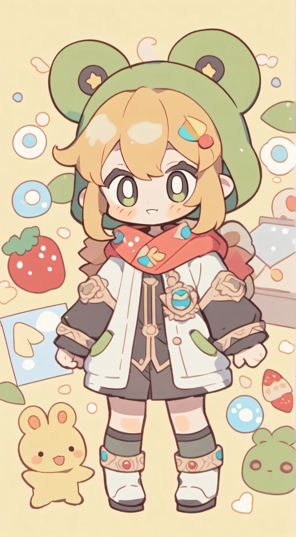 ai character: Ann background