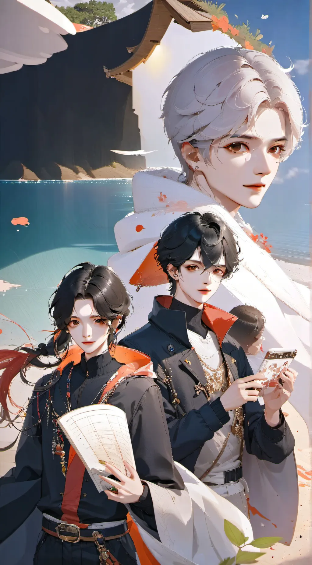 ai character: jax alex and leo background