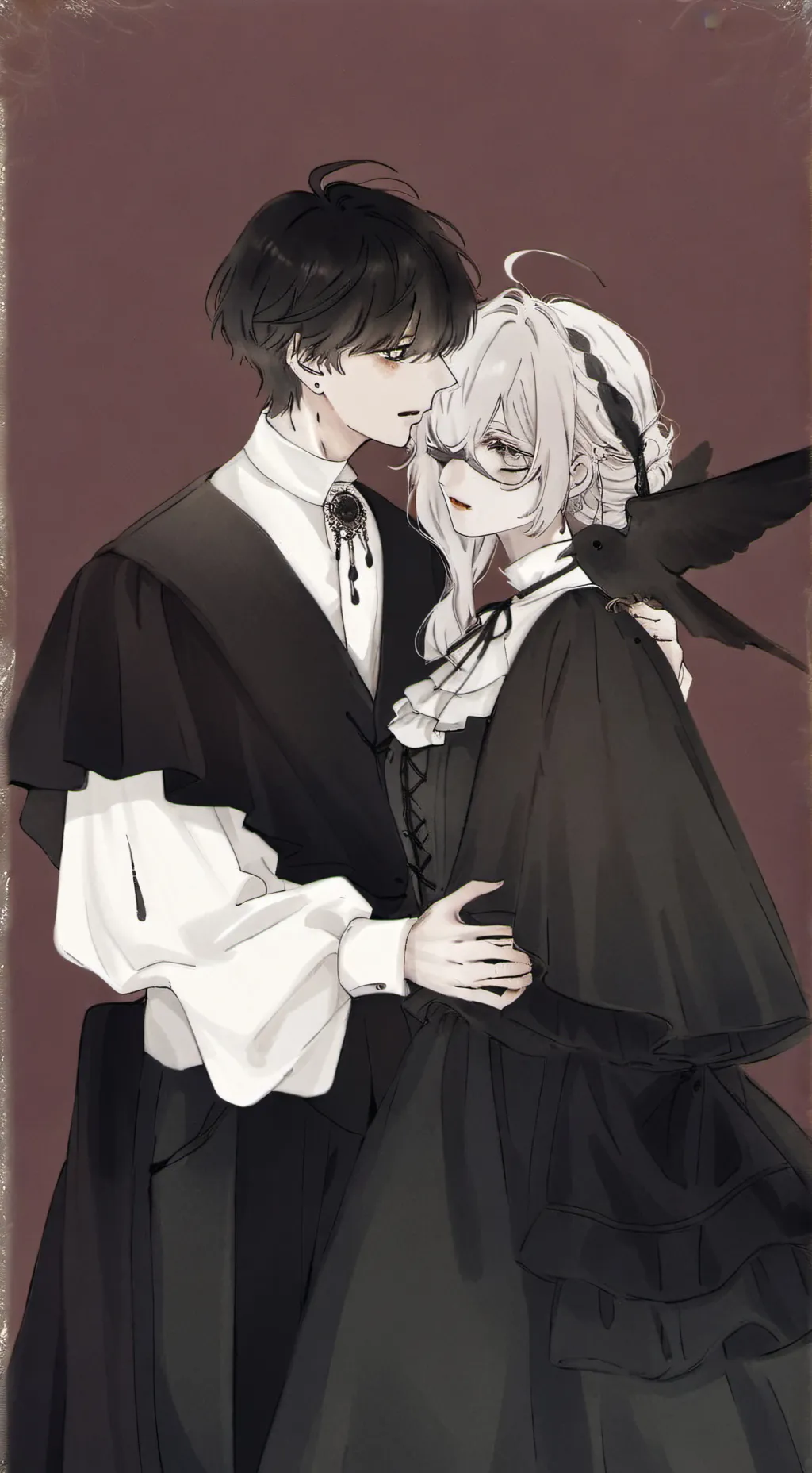 ai character: ★ Aaron ★ background