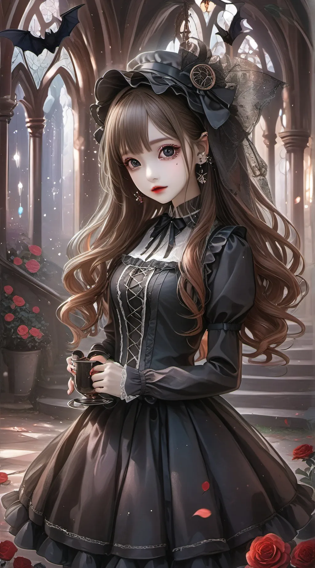 ai character: ERRMMM background