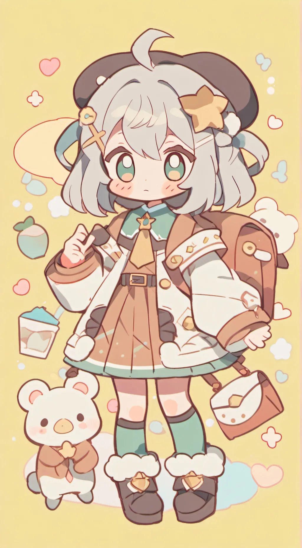 ai character: Rose  background