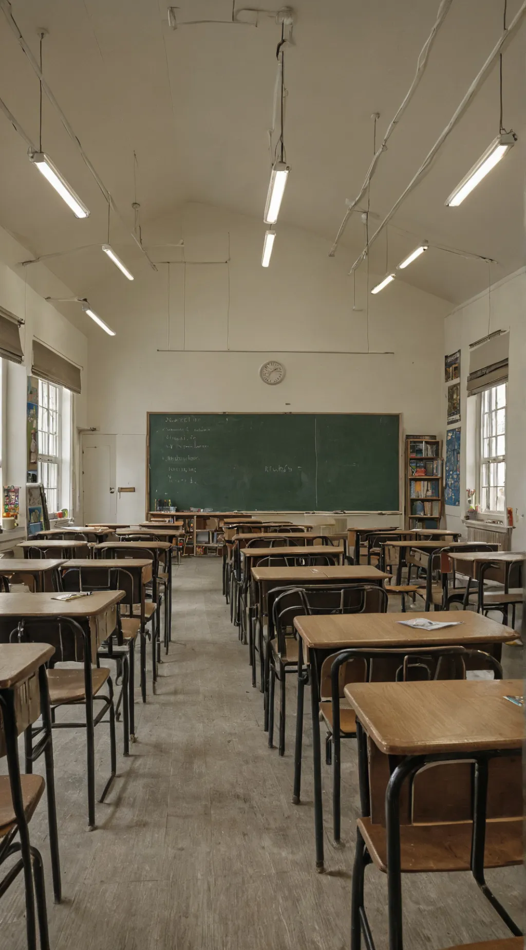 ai character: School chat year 2 background