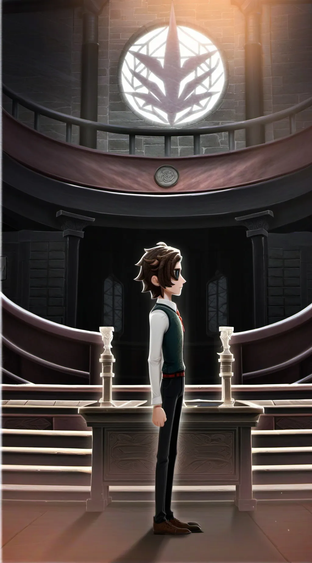 ai character: Md High school background