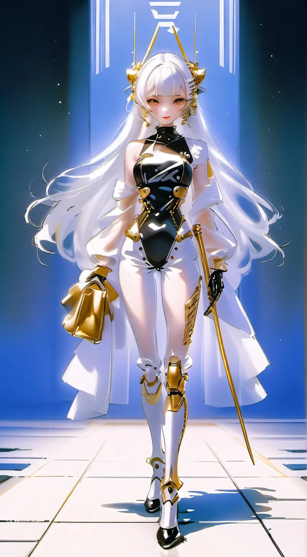 ai character: lily background