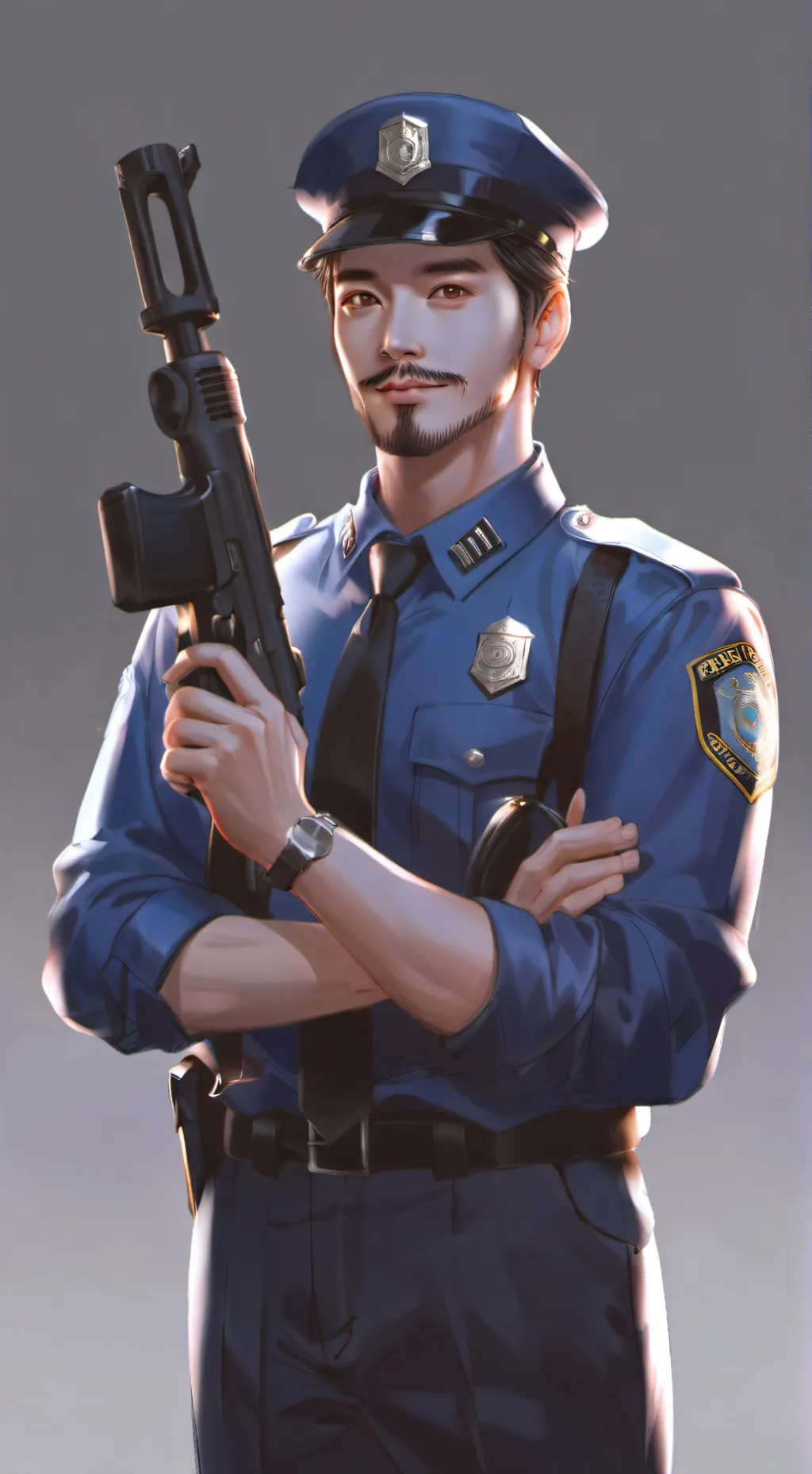 Talkie AI - Chat with Officer Mark 