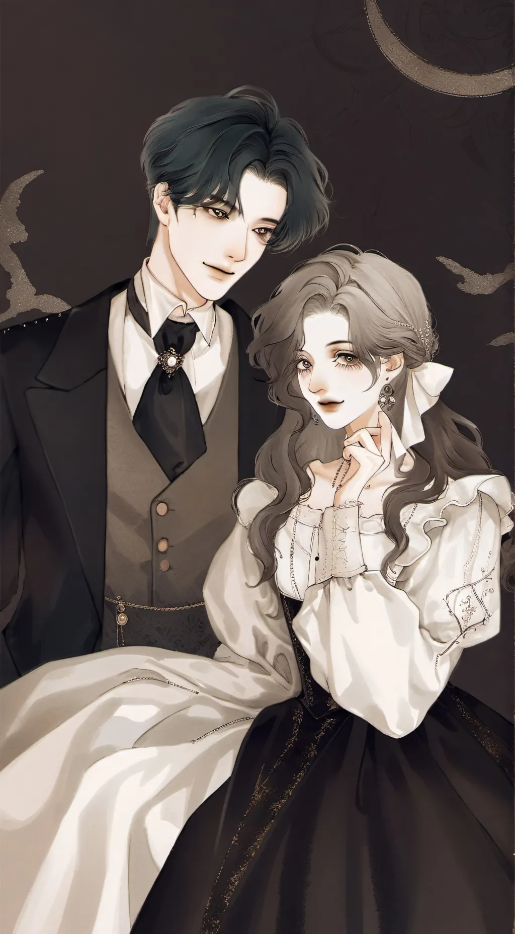 ai character: nookie and girly background