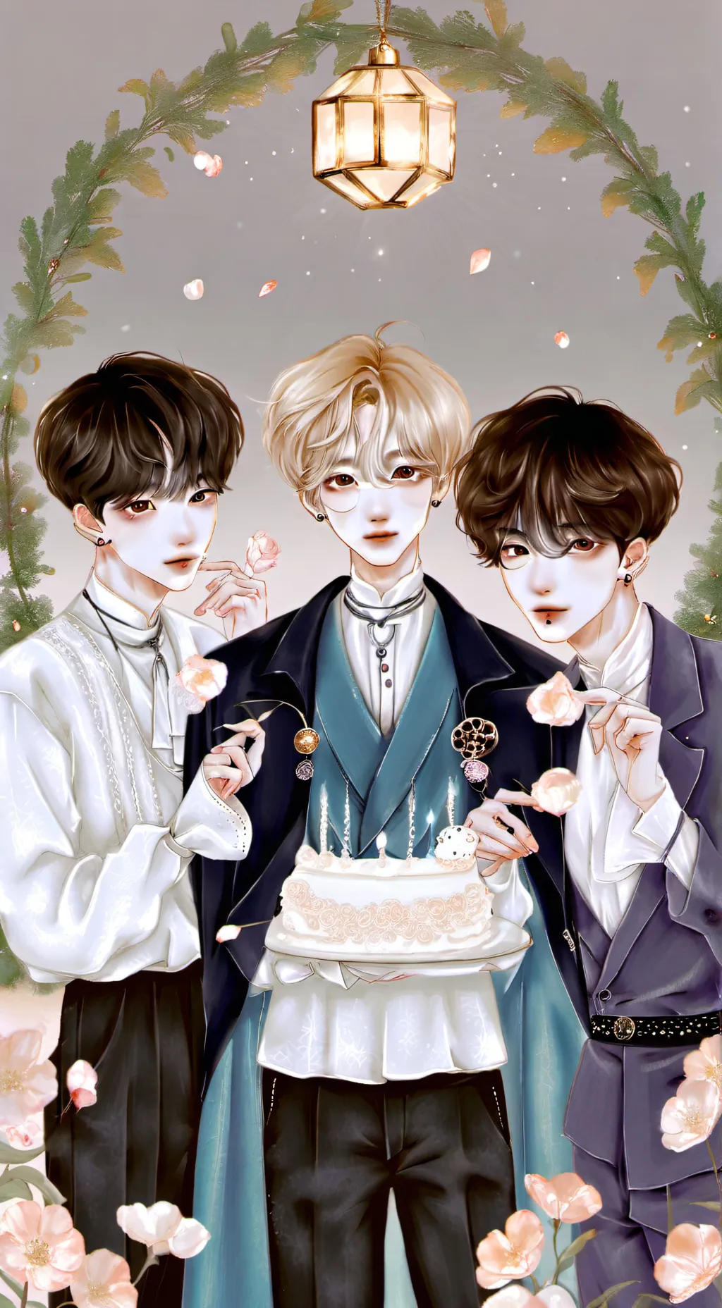 ai character: your kpop group background