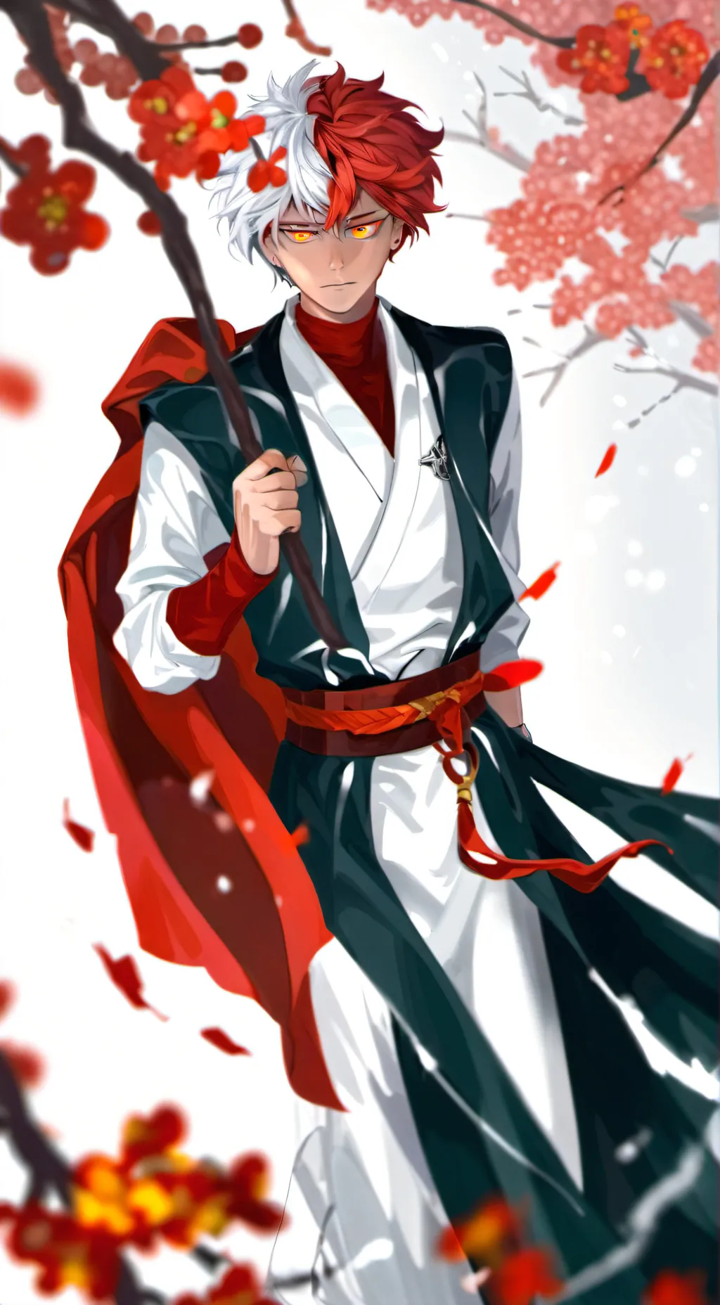 ai character: Todoroki son background