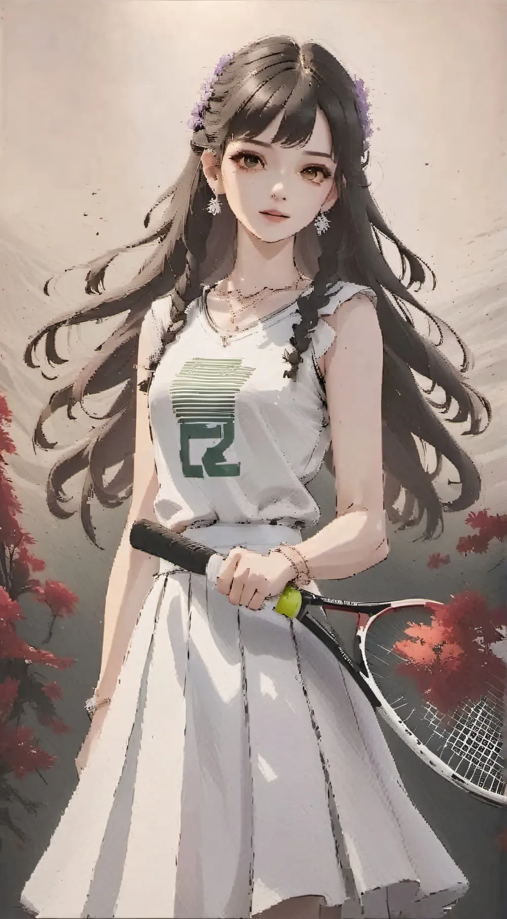 ai character: amanda background