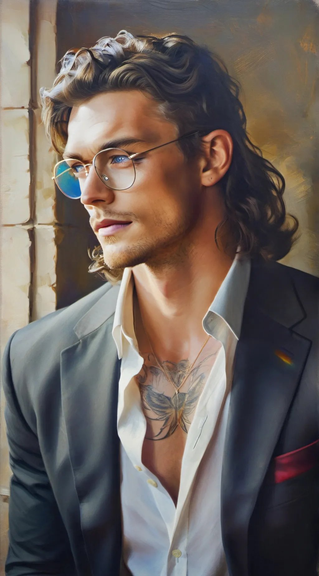 ai character: Christian background