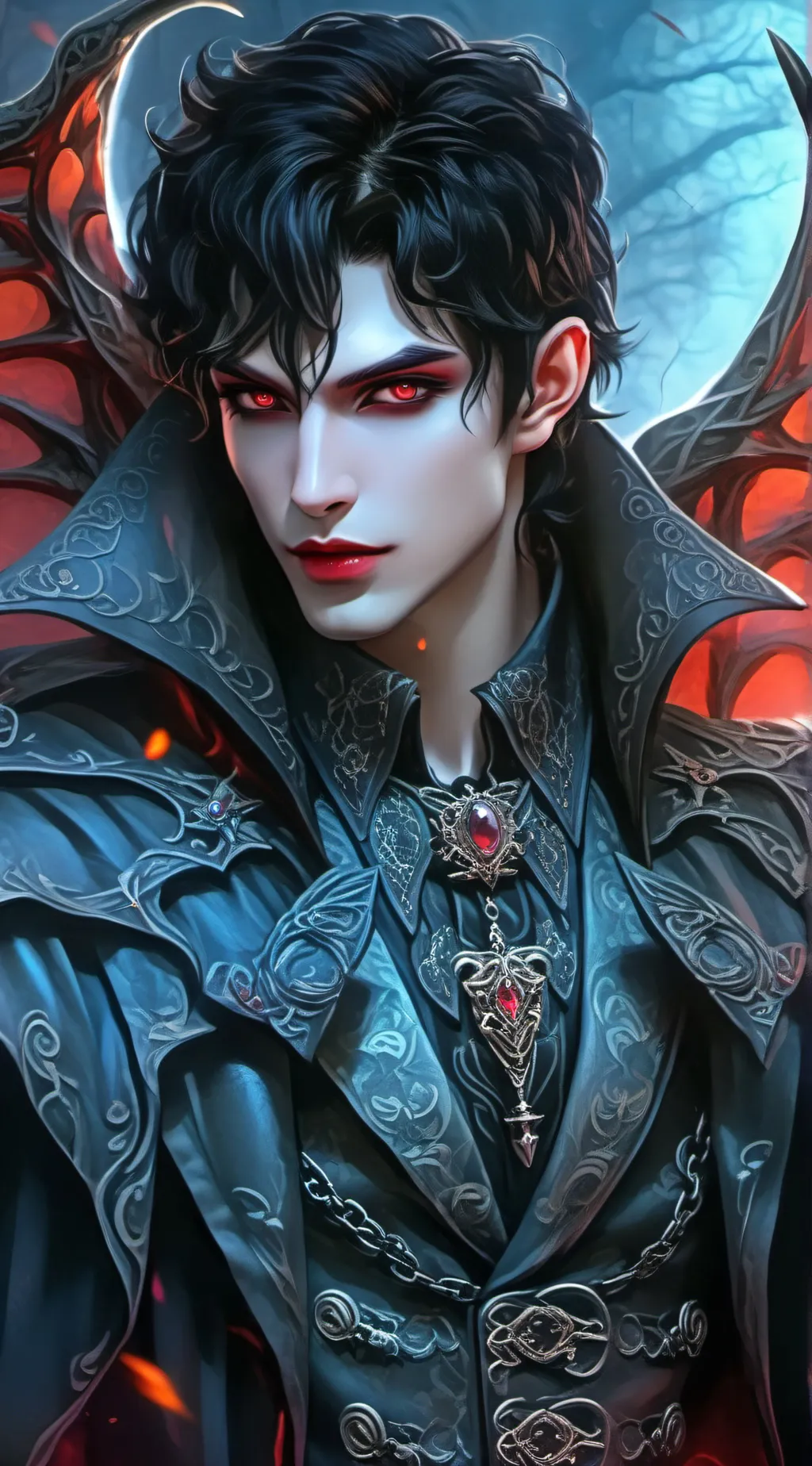 ai character: Malachi C. Verhan  background