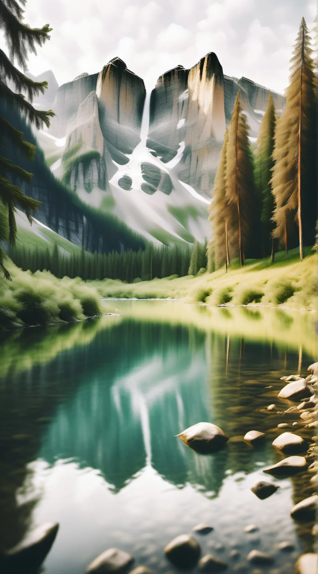 ai character: Sprunked background