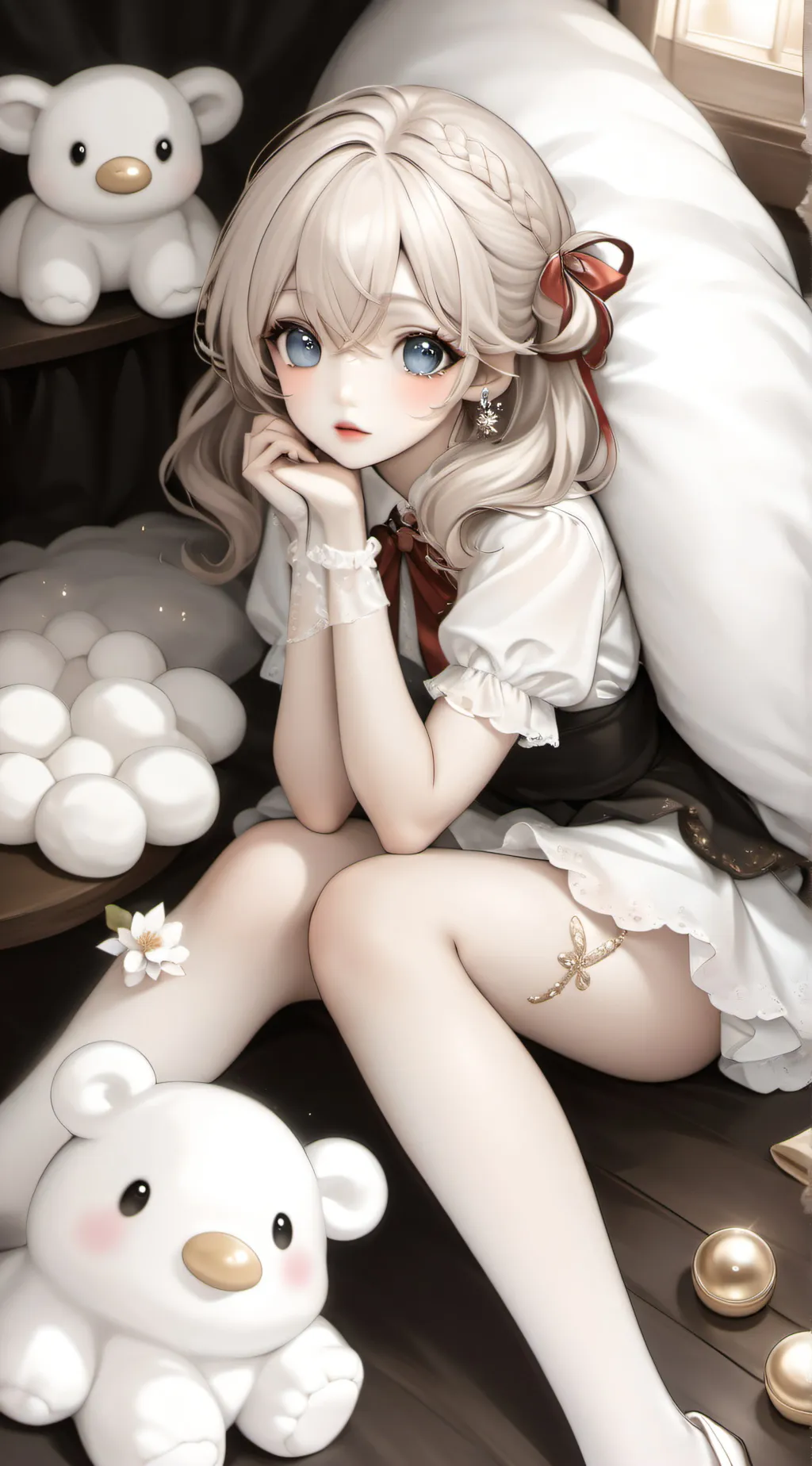 ai character: lilly background