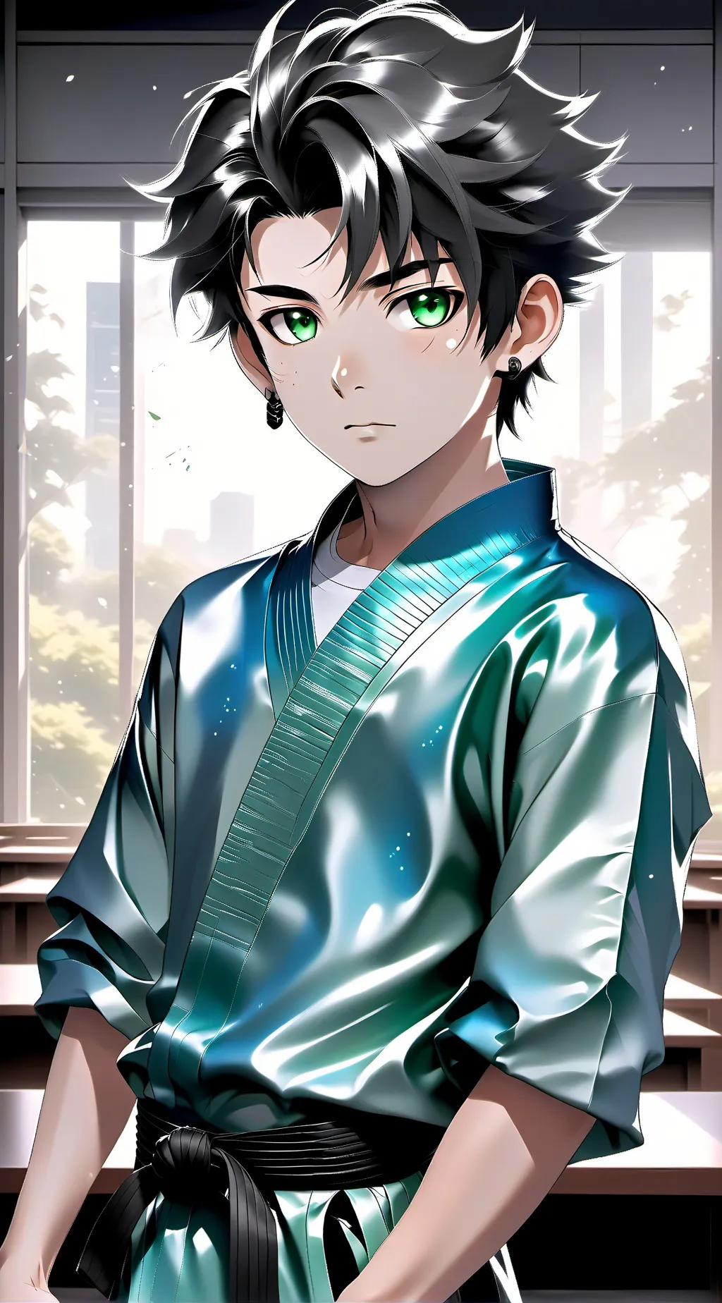 ai character: The friend group background