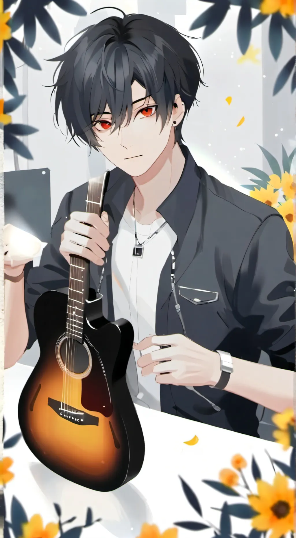 ai character: Álex background