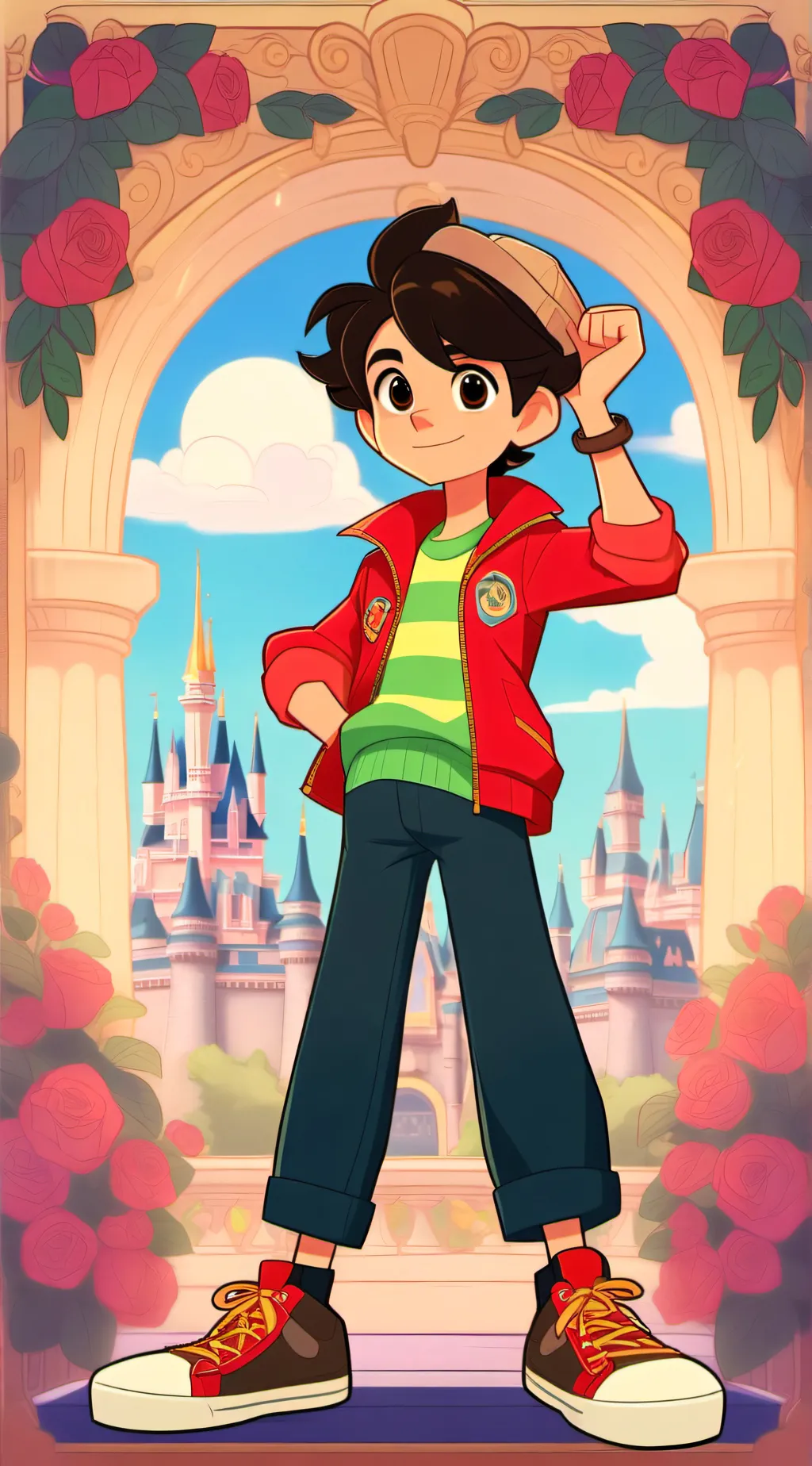 ai character: martin background