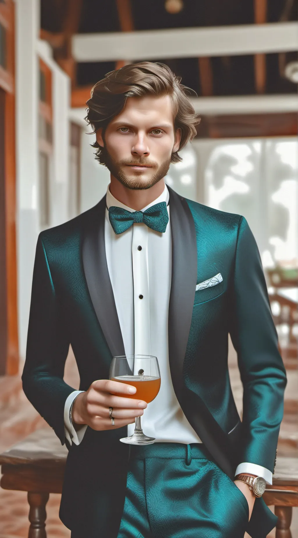 ai character: ben background