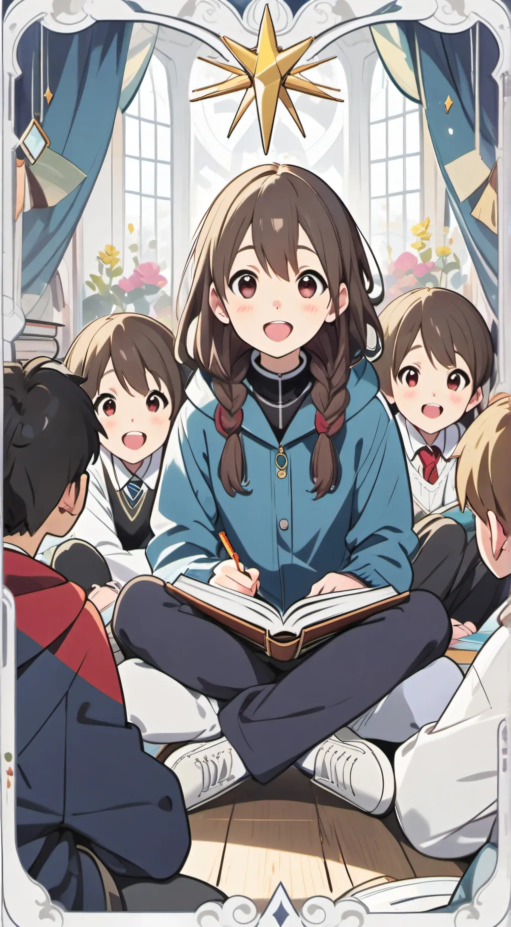 ai character: 5/6 M (2025!) background