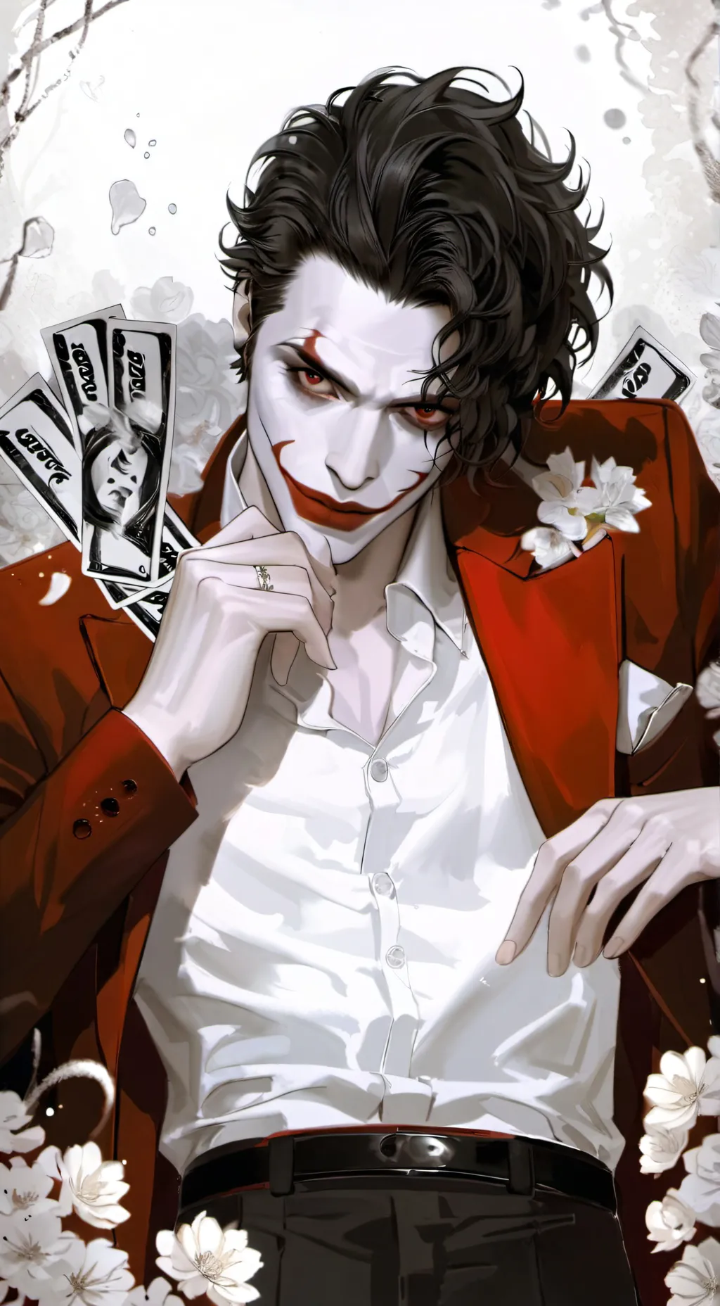 ai character: Joker background