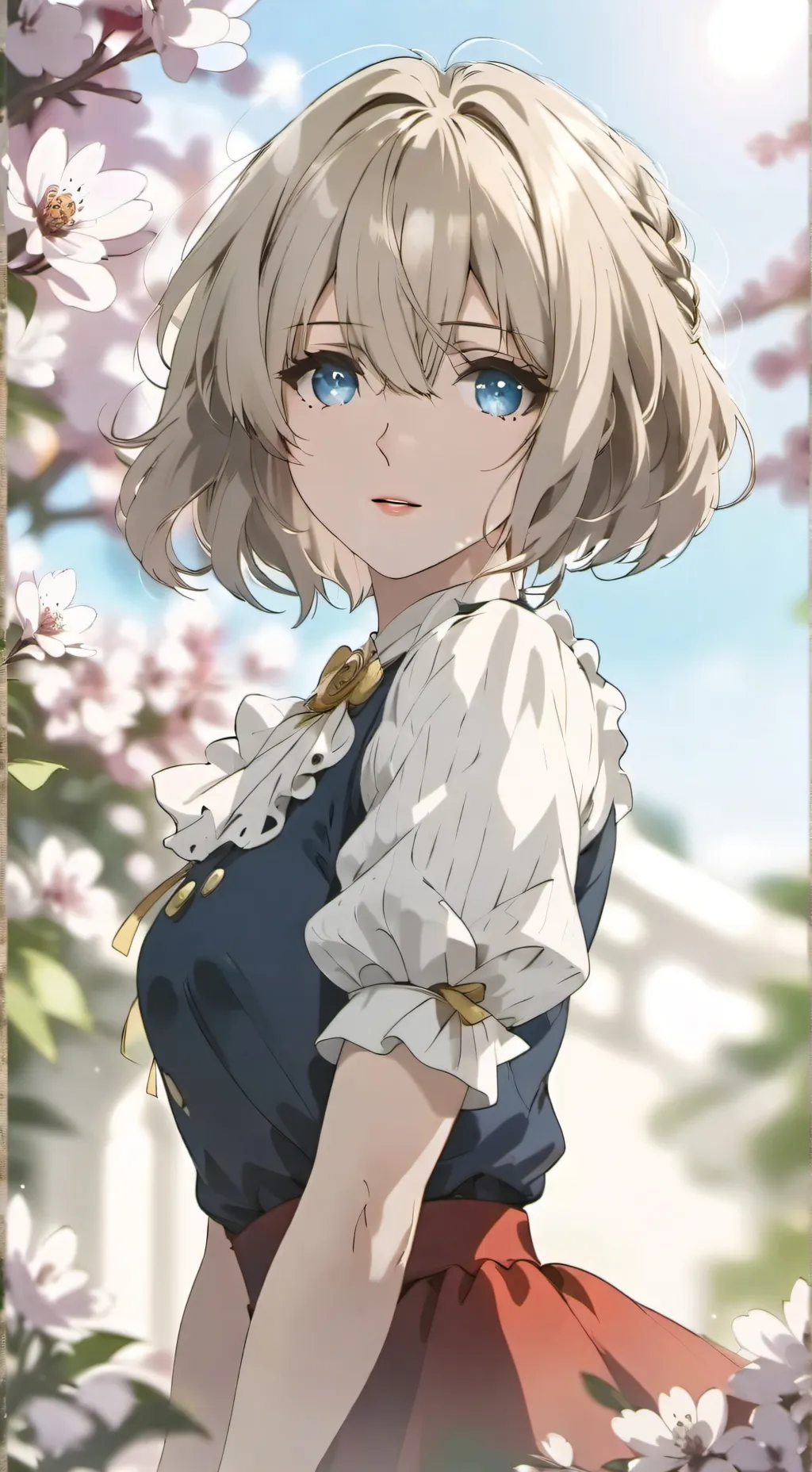 ai character: Gaby  background