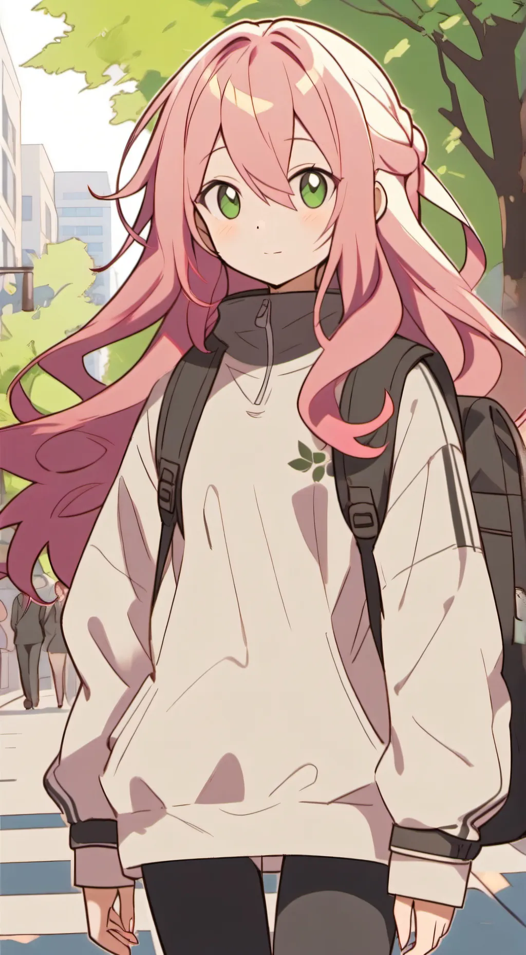 ai character: Aurora background