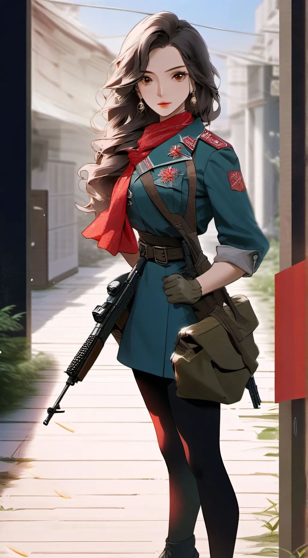 ai character: Nathalie background