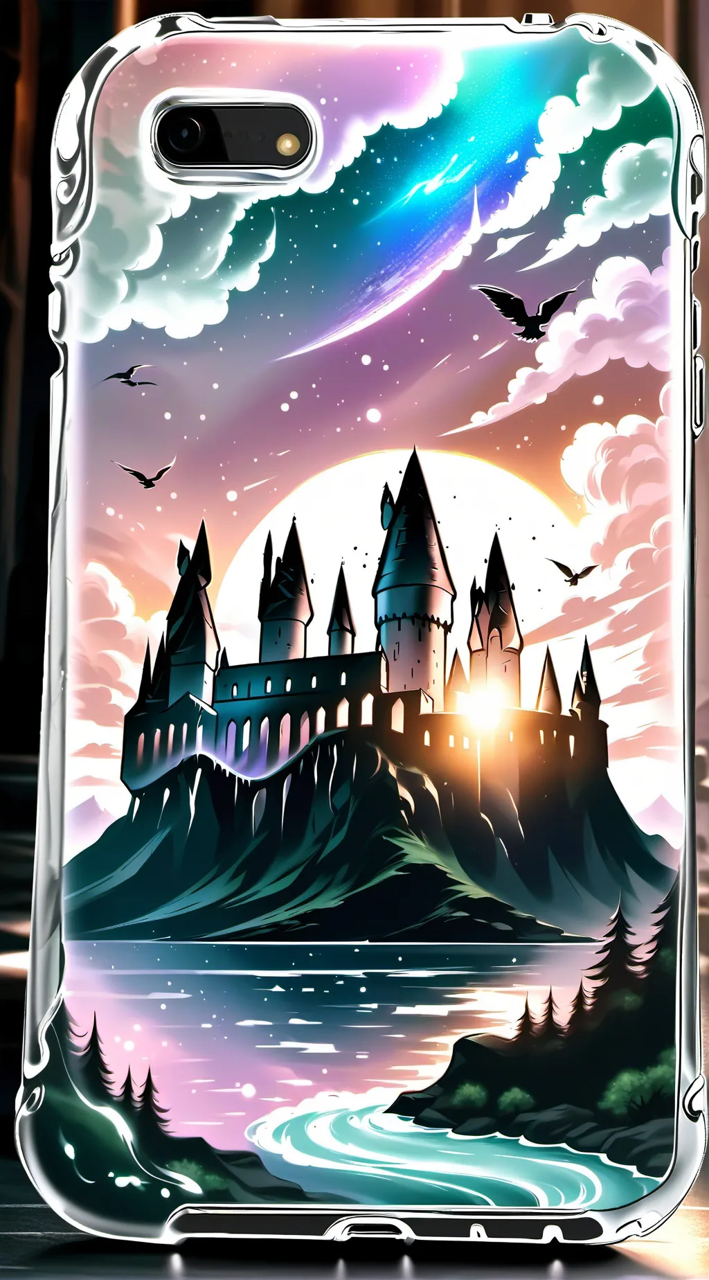 ai character: Aurora background