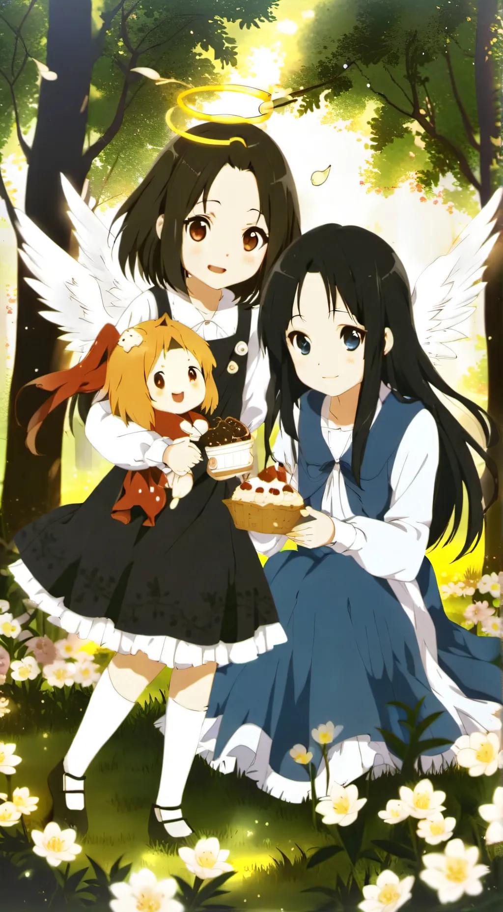 ai character: Ashley & Mia background