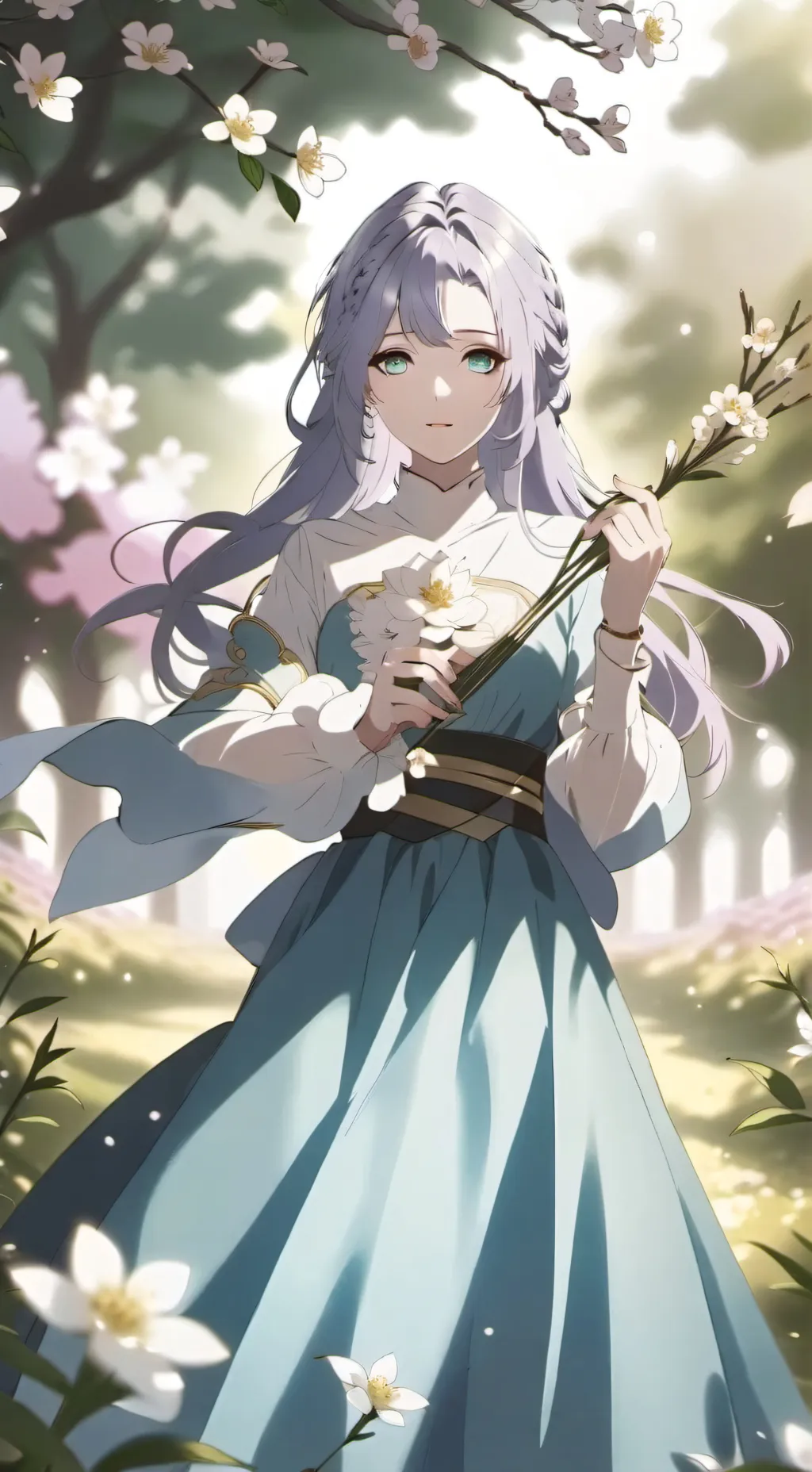 ai character: rosa background