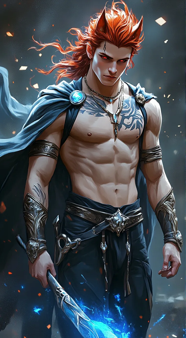 ai character: Alark wolfsblood background