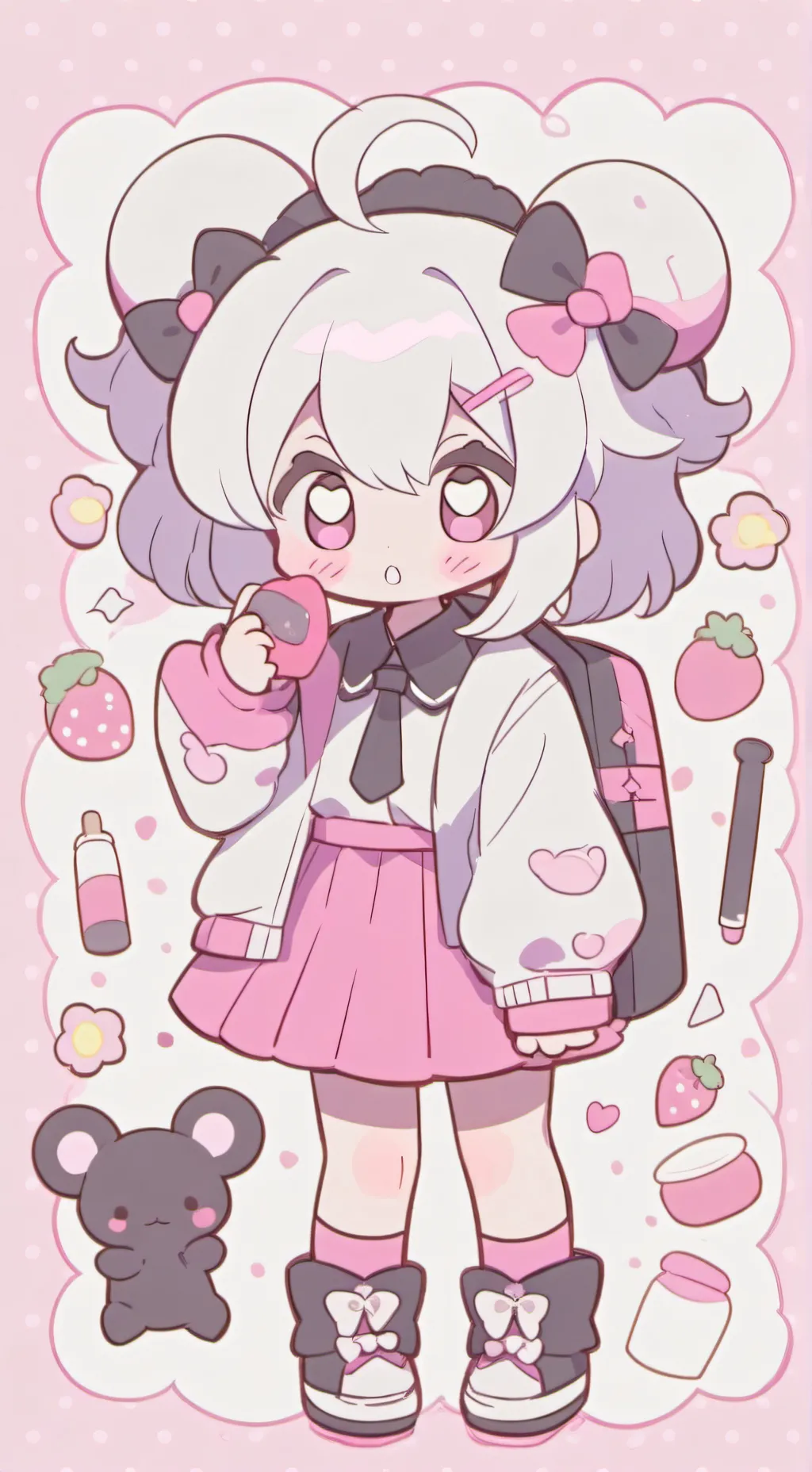 ai character: Scarlett  background