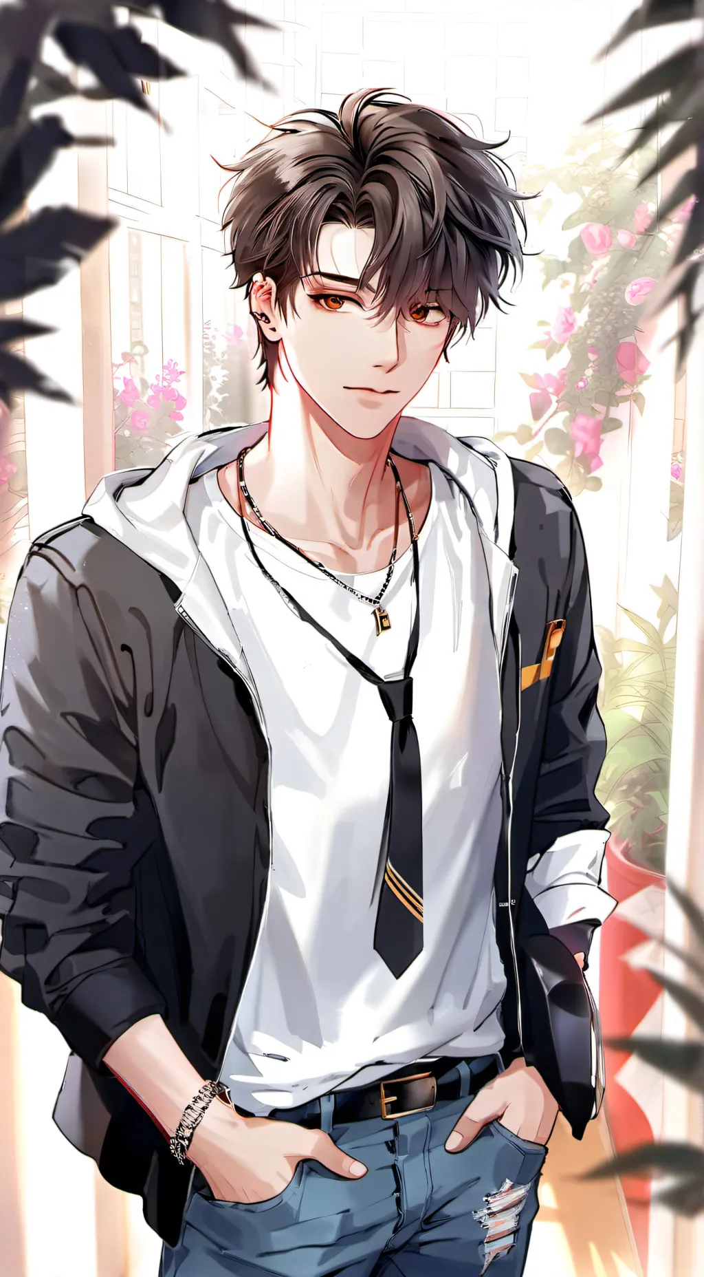 ai character: Jason  background