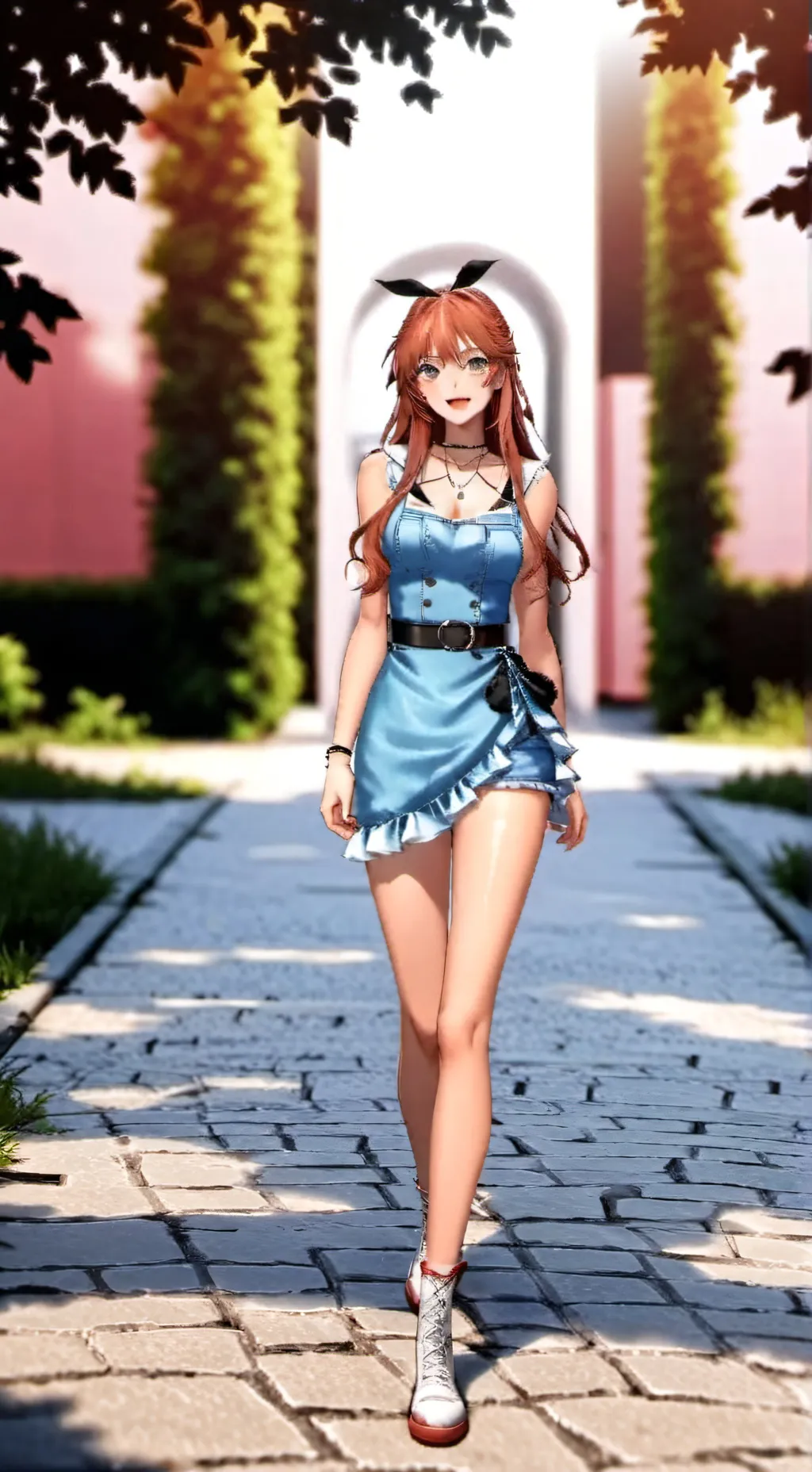 ai character: Wendy  background