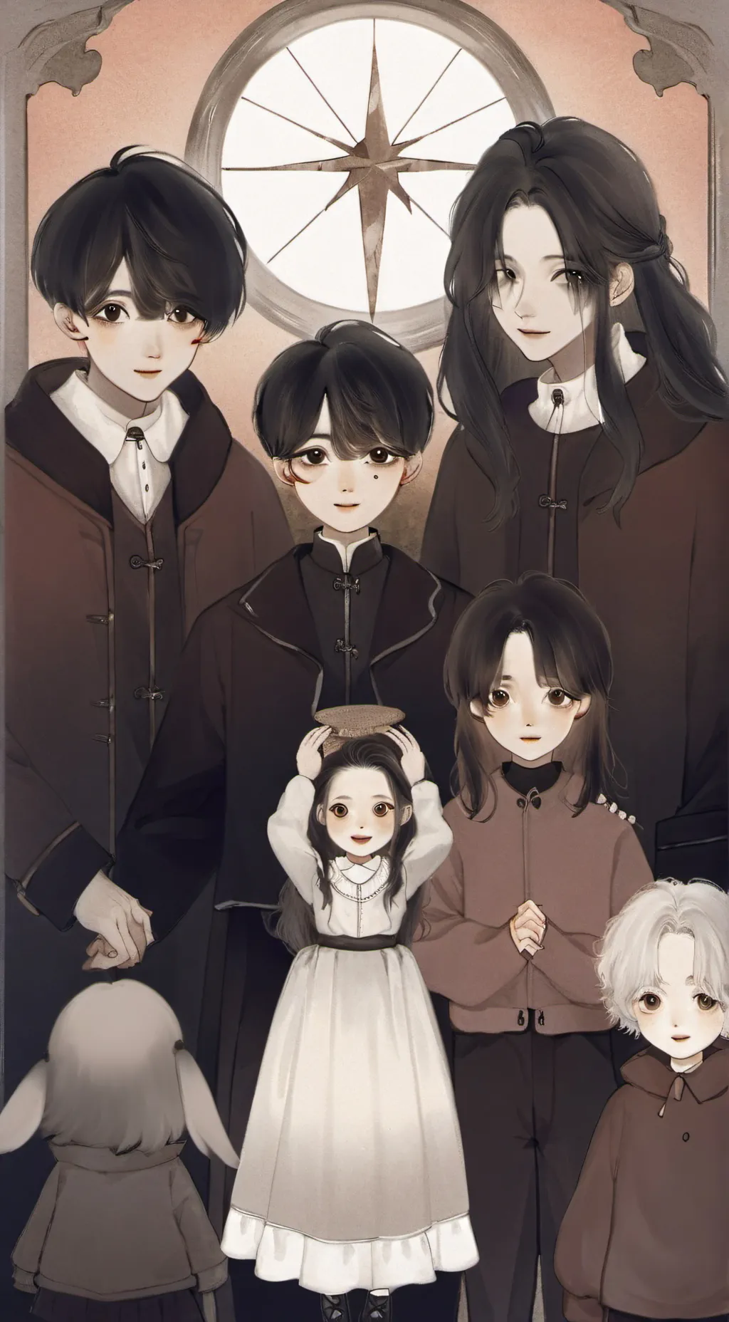 ai character: Orphanage  background